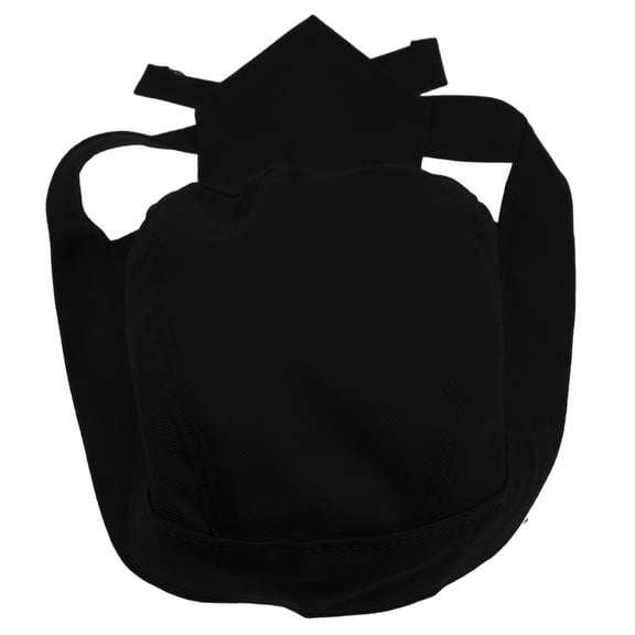 Raindrops Adjustable Black Cooling Skull Cap Carbonate Mesh Breathable Dust Sweat Protection for Men Women Cycling Grinding Tasks