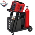 thumbnail interactive-video image 1 of SUPERHOMEONLINE Rolling Welding Cart With 4 Drawers & Tank Storage - Fits TIG/MIG/Plasma - 250lbs Capacity 1 of 3