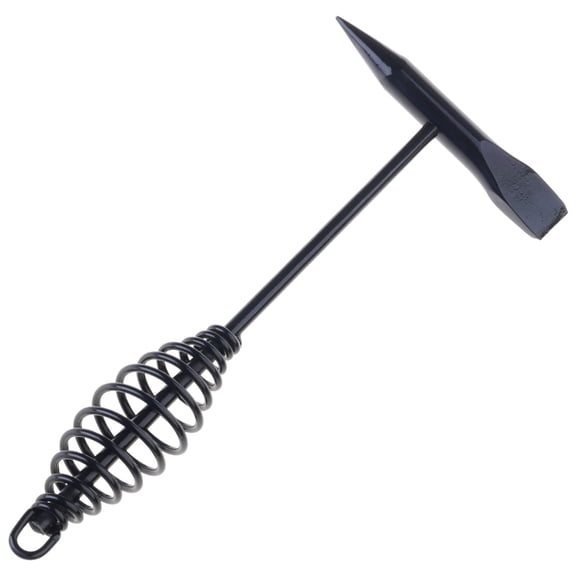 Welding Chipping Hammer High Carbon Steel Welding Slag Hammer Ergonomic Spring Handle for Welders Repair Technicians