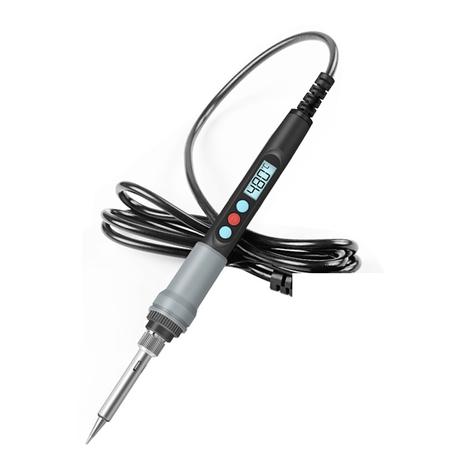 Welding Equipment,90W Constant Temperature Electric Soldering Iron, 180~480 Temperature Adjustable Electric Iron LCD Digital Display