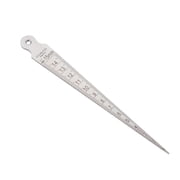LOLIPPYY Stainless Steel Taper Gauge Silver for Measuring Cylindrical Bores with Accurate Increments