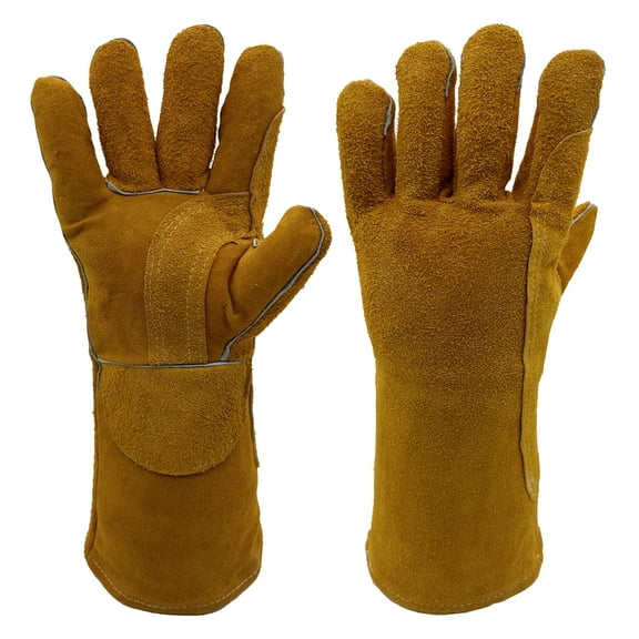 SorenCut Cowhide Welding Gloves 16 Inches Heat & Tear Resistant