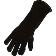 Welding Gloves, Kevlar Sewn, Barbecue Mitt, Fireplace, Welder Protection, Blacksmith (1, XXL)