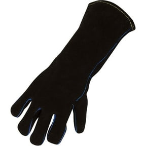 Welding Gloves, Kevlar Sewn, Forging, Blacksmith, Barbecue Mitt, Animal Handling (1, Extra Large)