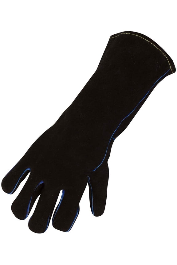 Welding Gloves, Kevlar Sewn, Forging, Blacksmith, Barbecue Mitt, Animal Handling (1, Extra Large)