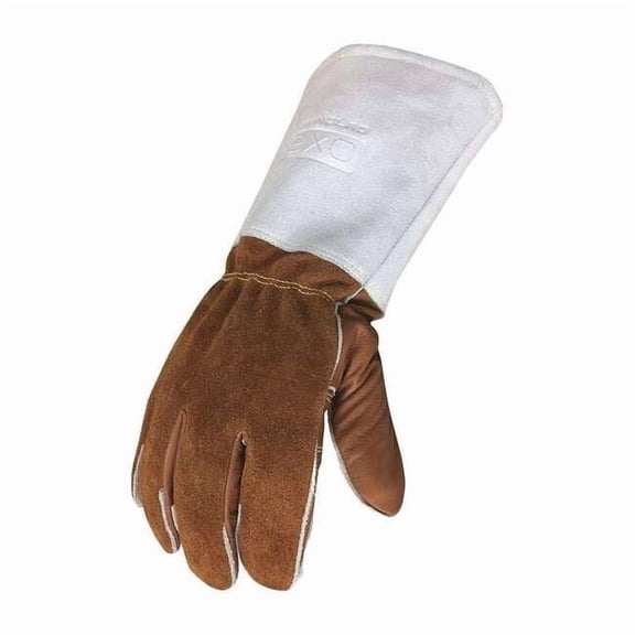 Welding Gloves, Safety Cuff, Wing Thumb, Cowhide, XL, 1 PR