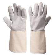 Welding Gloves Premium Hand Protection from Welder, Cutting, Torch Heat, Gauntlet Cuff, Tig Welder