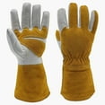 thumbnail image 1 of Welding Gloves for Men,932°F MIG Welding Gloves.Wear-Resistant 13"XL Size for Oven, Grill,Fireplace.Stove, 1 of 10