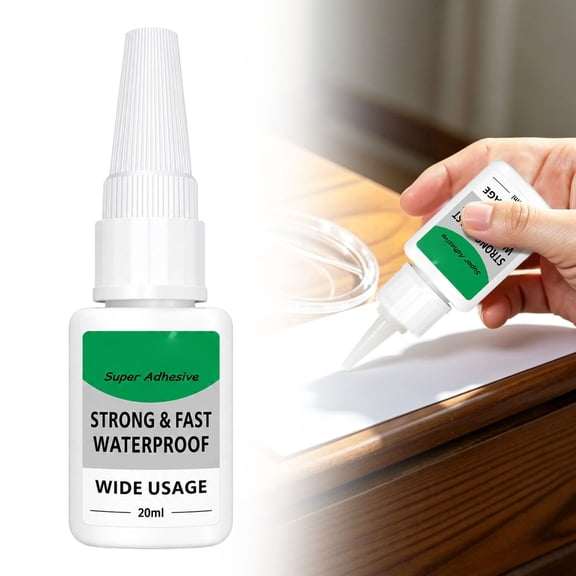 Welding Glue 20ml, Instant Strong Bond Adhesive for Metal Plastic Wood Glass Rubber Leather Ceramic Repair, Waterproof Multi Purpose Super Glue for Home Maintenance, Fixing and Construction Projects
