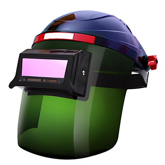 Welding Helmet Auto Darkening, 11.8 in Head-Mounted Face Shield, Wide View Welder Protective Gear, Impact-Resistant PC, for Arc, Mig, Tig