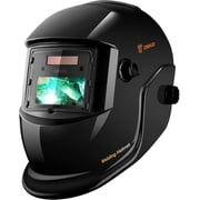 DEKOPRO Auto Darkening Welding Helmet with True Color Lens, Solar Powered