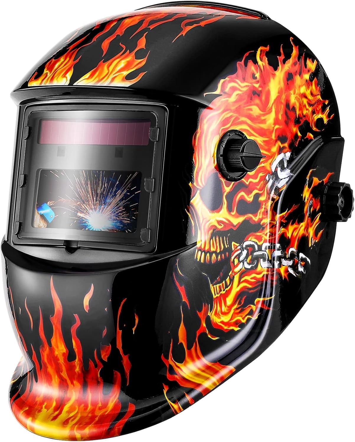Ramsay's Expression Welding Helmet Auto Darkening True Color Solar Powered Auto Darkening Welding Welder Mask Hood Helmets