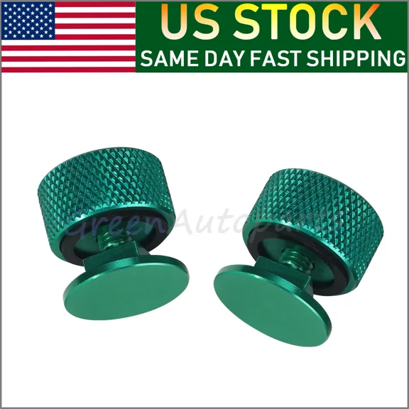 Welding Helmets Hood Fasteners Pipeliner Aluminum Green Anodized