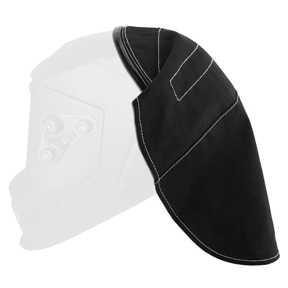 Welding Helmets With Secure Push Clip, Heatproof1eatherFabric Cap For Industrial & Professional Use