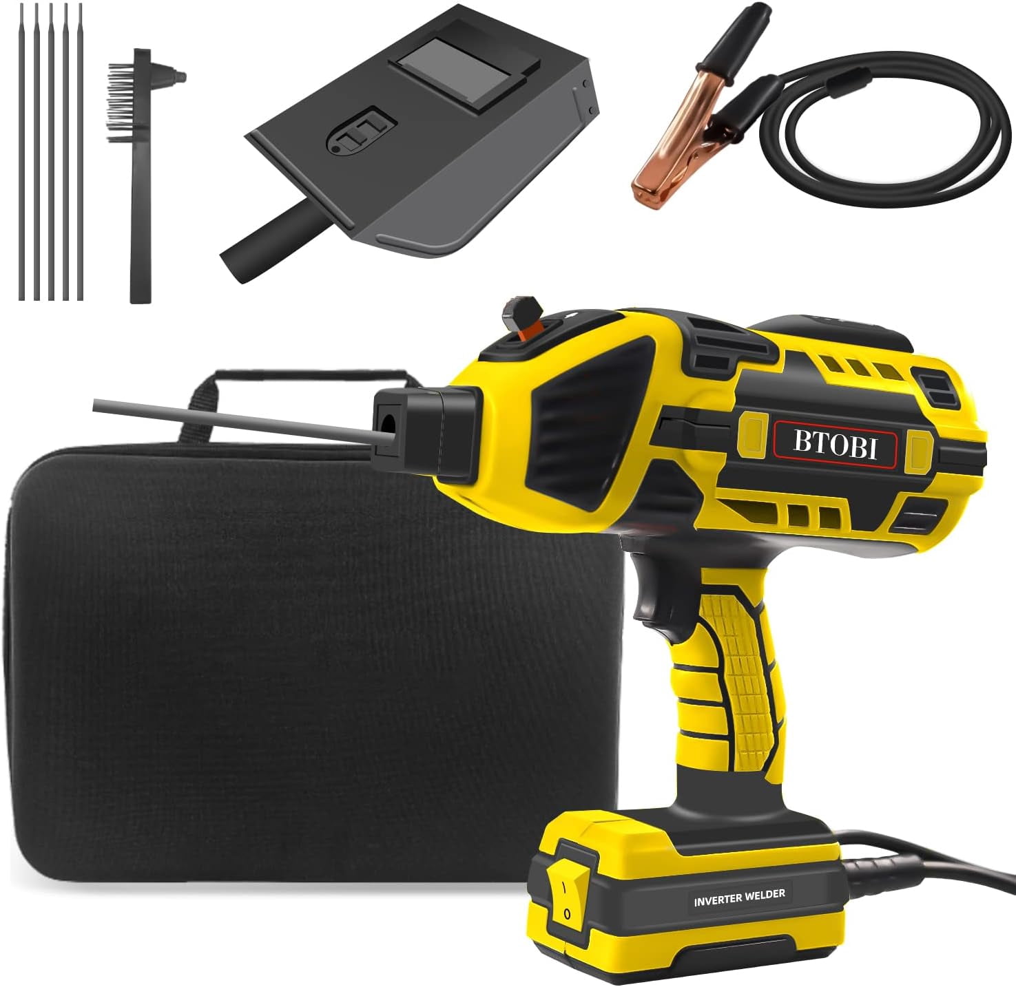 Saker Portable Electric Welding Machine,110V Portable Welder Handheld with IGBT Inverter 5 Saker Portable Electric Welding Machine,110V Portable Welder Handheld with IGBT Inverter 5