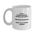 thumbnail image 1 of Welding Operator Coffee Person Mug - Funny Tea Cocoa Cup - Birthday Christmas Coffee Lover Cute Gag Gifts Idea, 1 of 1