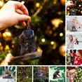 thumbnail image 1 of Welding Pipe Christmas Ornament 2D Acrylic, Red Suit Welder Hanging Figure, Unique Holiday Tree Decoration for Mechanics, Xmas Industrial Gift, Pack of 1, 1 of 7
