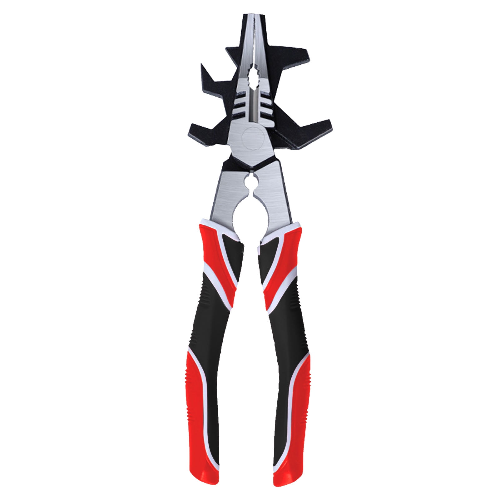 Welding Pliers, 8 Inch High Carbon Steel Welding Pliers For Electrical, Anti Rust Multi Functional Non slip Comfort Handles Wire Cutter Pliers For Electrical, Mechanical
