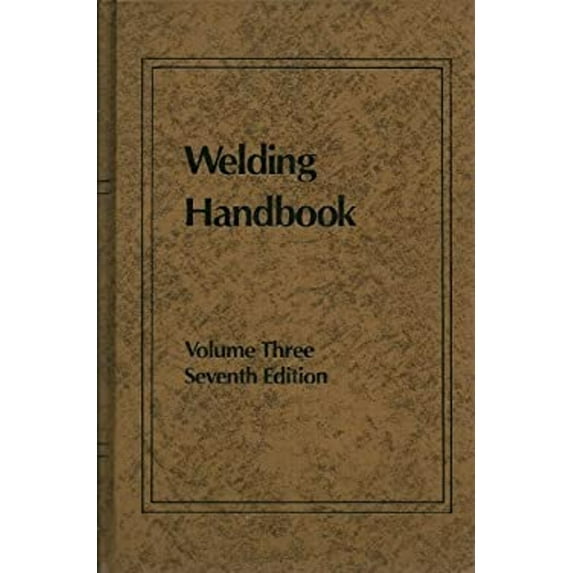 Pre-Owned Welding Handbook, Vol. 3: Resistance and Solid-State Welding and Other Joining Processes, 7th Edition (Hardcover) 0871711885 9780871711885
