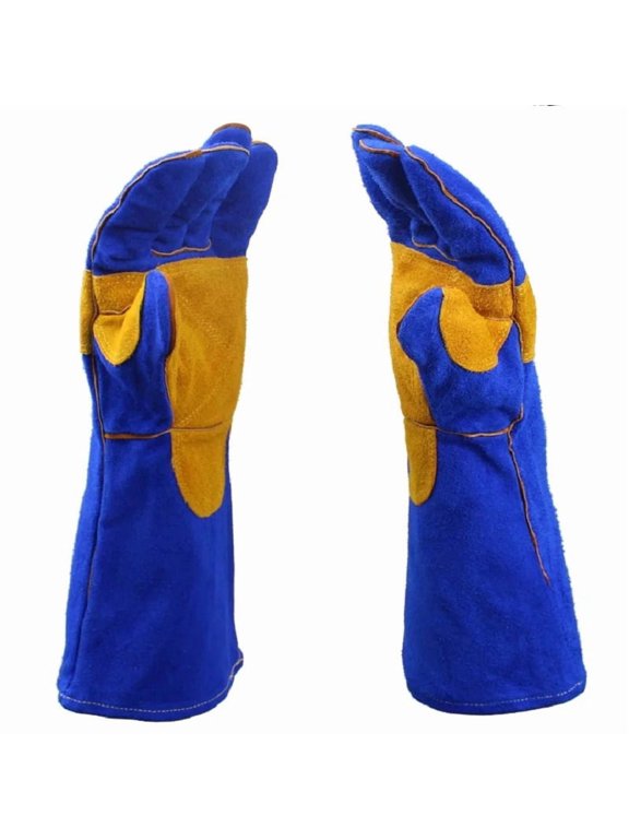 Welding Protective Gloves Multifunctional Heat Resistant Welder Grill Protective Gloves ,Easy to Use