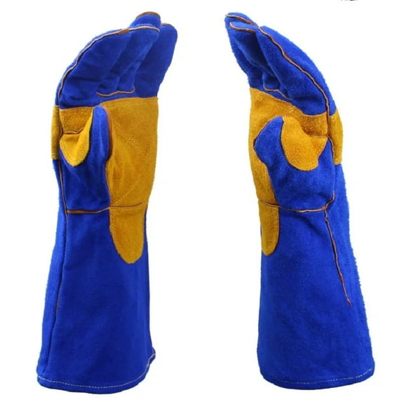 Welding Protective Gloves Multifunctional Heat Resistant Welder Grill Protective Gloves