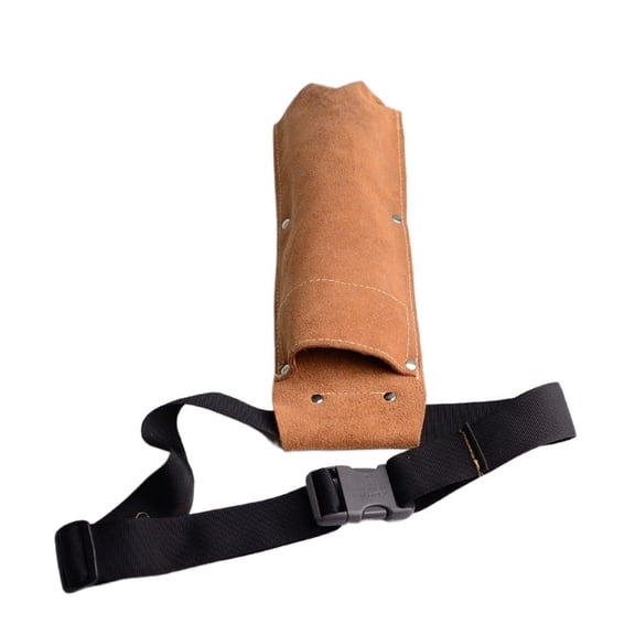 Welding Rod Storage Bag Tool Bag Electrode Holder Flame Retardant Leather Hardware Waist Bag Buckle Storage Container ,Widely Use