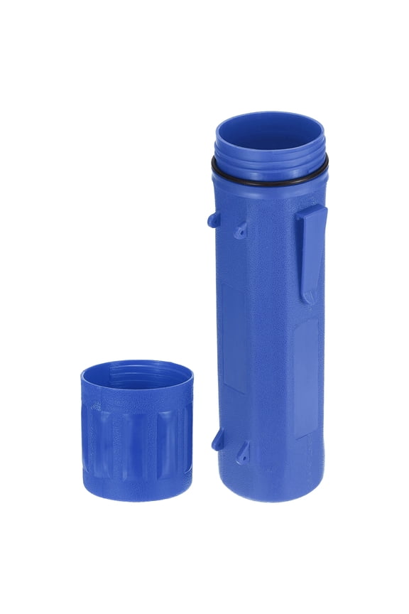 Welding Rod Storage Tube, 14 Inch Tungsten Electrode Holder Container Airproof Waterproof 4.5kg Capacity, Blue