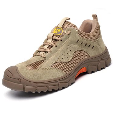 Men's Steel Toe Waterproof Work Boots | Lightweight Safety Shoes Construction Welding
