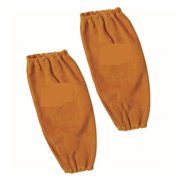 Welding Sleeves Split Leather Sleeves 40cm 16" Flame/Abrasion/Heat Resistant Welder Arm Protective Sleeves ,Widely Use