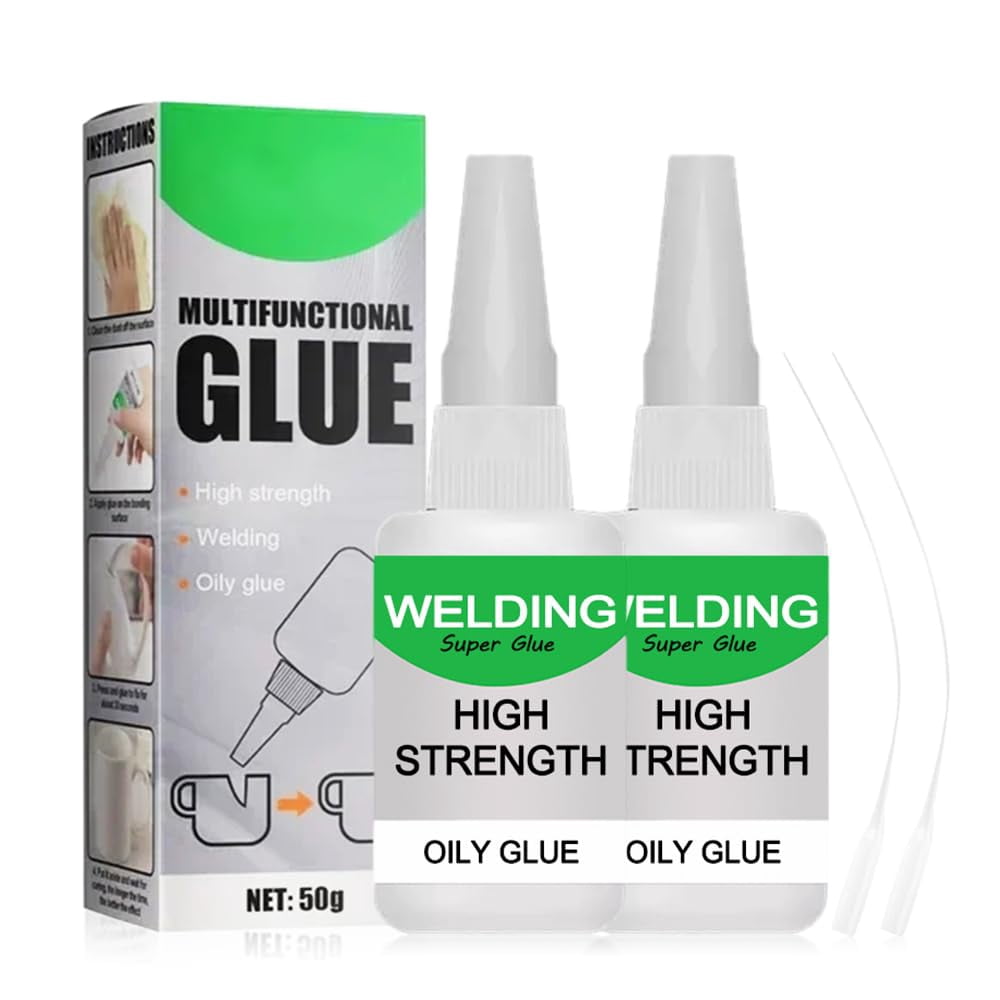 Welding Super Glue 50g, High-Strength Bond for Metal Wood Glass