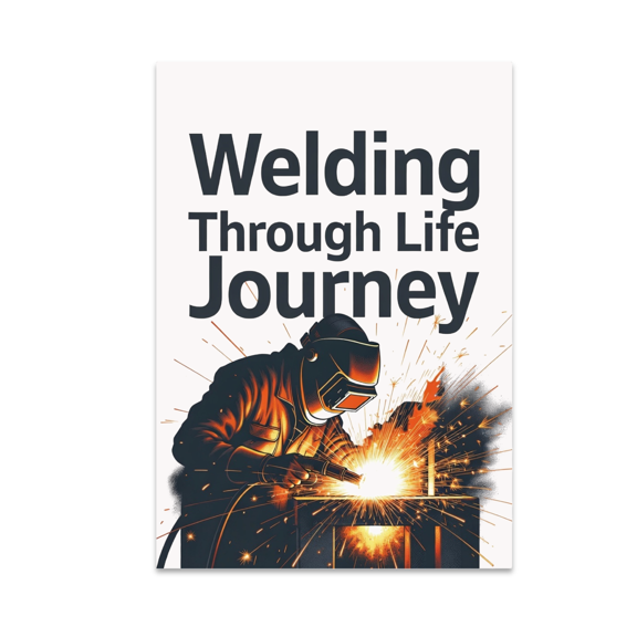 Welding Through Life Journey Art - Welder Enthusiast - 13x19 Poster Print
