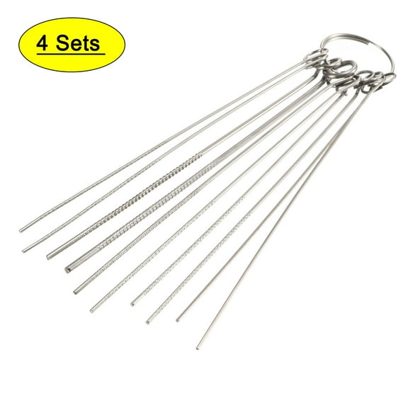 Welding Tip Nozzle Cleaner Gas Welding Torch Tip Cleaner Needle 4 Sets