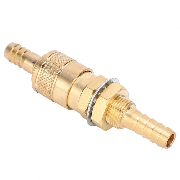 Welding Torch Quick Connectors, 8mm Brass Fittings, Easy Install, Water Gas Compatible
