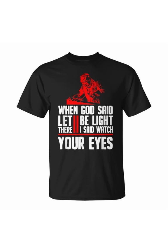 Welding Welder Metal Fabricator Industrial Work Tools Welding Graphic T-Shirt, Size S, Color Black