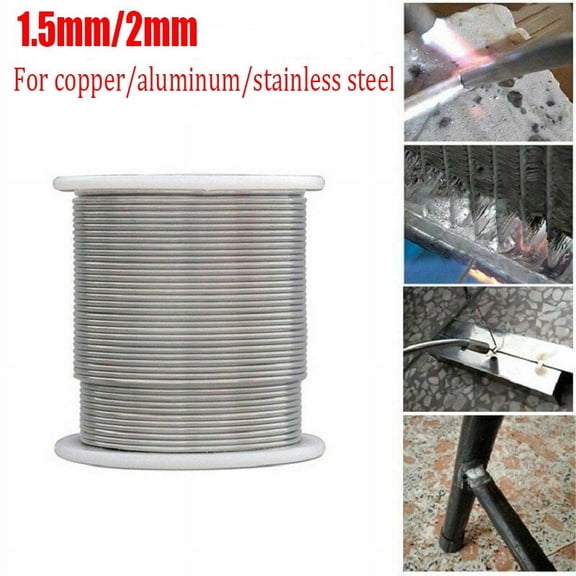 Welding Wire Aluminum Copper Rods Iron Flux Cored 1.5mm For Repair 1000mm