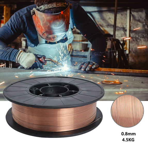 Welding Wire No Shielding Gas Required Rust-proof Corrosion-Resistant Multipurpose Low-Temperature Resistant Self-shielded Gasless MIG Welding Wire