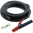 thumbnail image 1 of WeldingCity 10-ft 2-AWG USA-made Heavy Duty Welding Cable with Stick Electrode Holder Stinger and Terminal Lug for Welder Whip Lead, 1 of 2