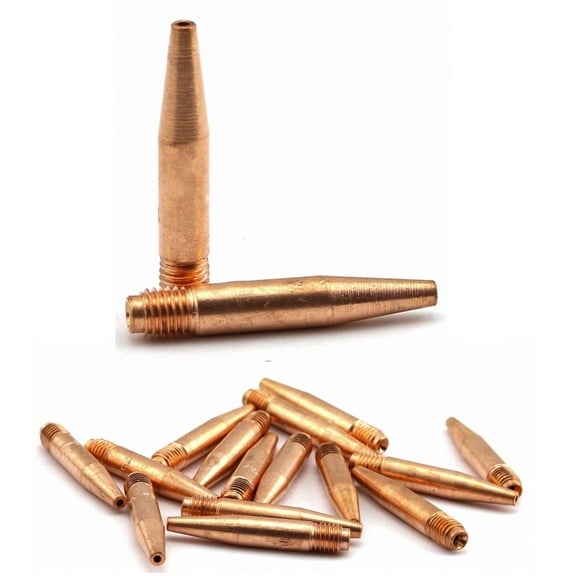 WeldingCity 10-pk TAPERED Contact Tip 14T-52 (0.052") for Lincoln Magnum 200-400A and Tweco #2-#4 MIG Welding Guns