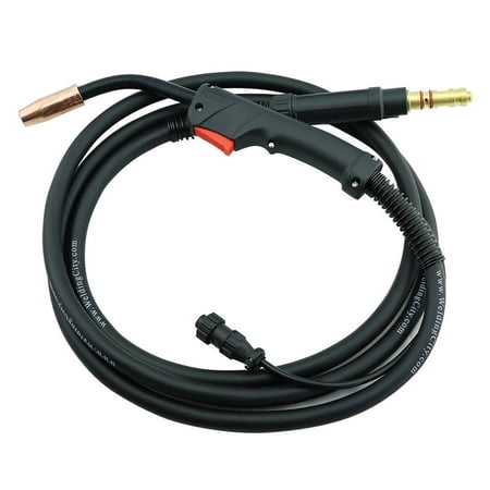 WeldingCity 100-amp 12-ft Air Cooled MIG Welding Gun Torch Stinger Replacement for Lincoln Magnum 100L (K530-6 Amphenol Terminals)