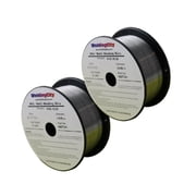 WeldingCity 2 Rolls E71T-GS Gasless Flux-Cored Mild Steel MIG Welding Wire 0.030" 0.8mm 2-lb Spool | Pack of 2 Rolls