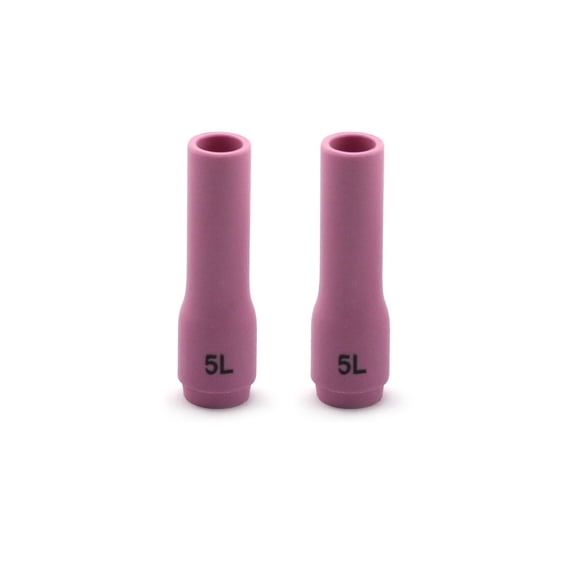 WeldingCity 2-pk LONG Alumina Ceramic Cup 796F72 (#5, 5/16") for Regular Setup in TIG Welding Torch 9, 20 and 25