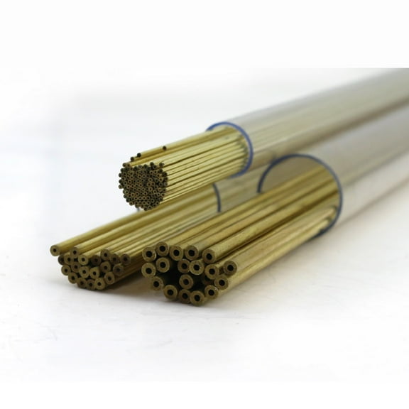 WeldingCity 20-pcs Electrical Discharge Machine (EDM) Drilling Electrode Tubes Brass Single Channel Hole 400 x 3.0mm
