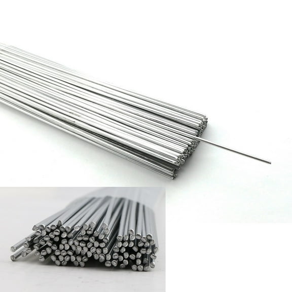 WeldingCity 4-pcs Flux Cored Aluminum Brazing Rod Al88-Si12 (4047) 20"-L/0.078"-Dia. for Joining Al-base Alloy in HVAC and Automotive Industries