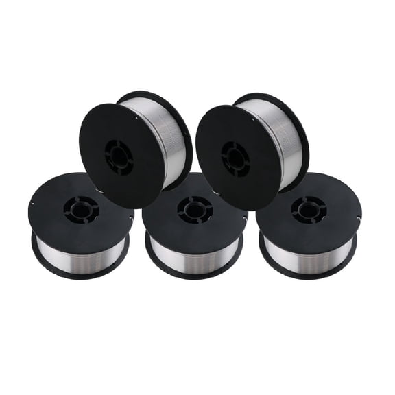 WeldingCity 5 Rolls of ER316L Stainless Steel MIG Welding Wire 2-Lb Spool 0.035" (0.9mm) | Pack of 5
