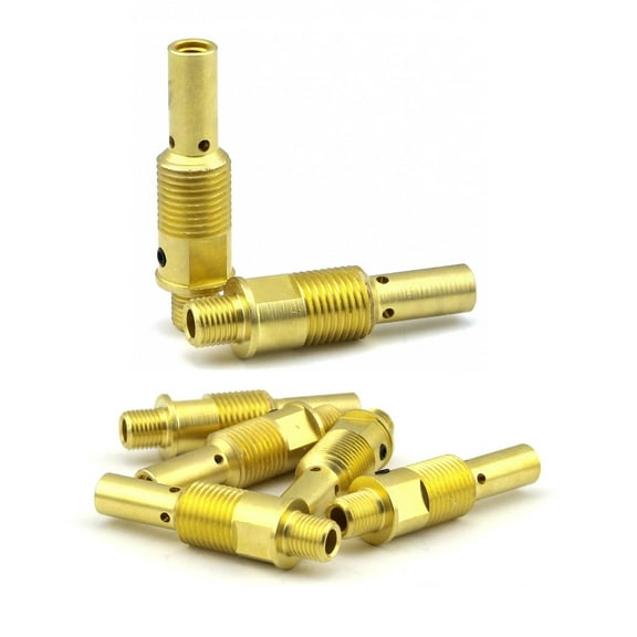 WeldingCity 5-pcs Gas Diffusers 52FN for Lincoln Magnum 300-400 Tweco No.3-No.4 MIG Welding Guns