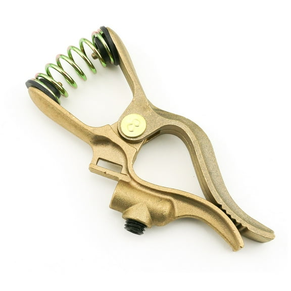 WeldingCity 500-amp Tweco-type Copper Alloy Crocodile Ground Clamp for Arc Welding