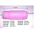 thumbnail image 1 of WeldingCity 5pcs TIG Welding Torch Alumina Ceramic Cup Nozzles 10N48#6 for Torch 17, 18 and 26, 1 of 3