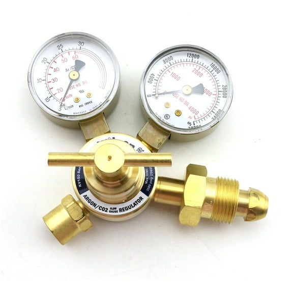 WeldingCity Light Duty Flowmeter Regulator AF150-580 Victor Style 150-series (0781-1103) for Argon And Argon/CO2 Mix (UL-Listed)