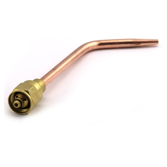 WeldingCity Medium Duty 1-piece Type Victor Style Acetylene Welding Brazing Nozzle 4-W-1 (Size 4) with W-1 Mixer for 100 Series Torch Handles