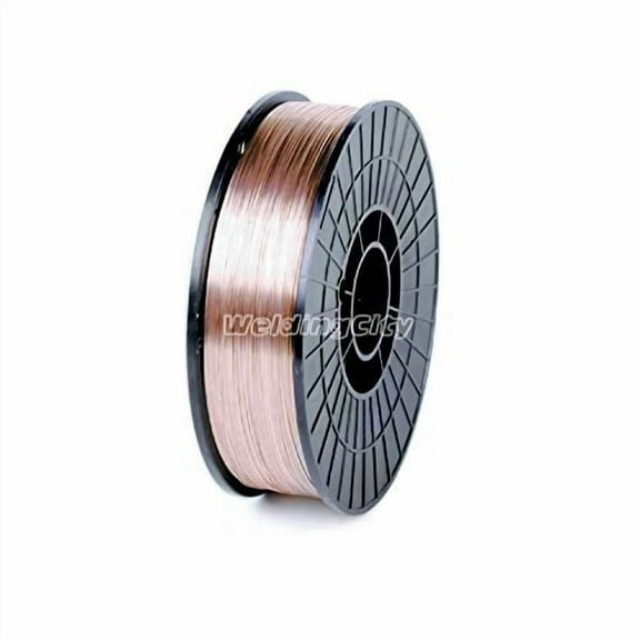 WeldingCity Mild Steel MIG Welding Wire ER70S-6 10-Lb Roll 0.045" (1.2mm) 8"-spool